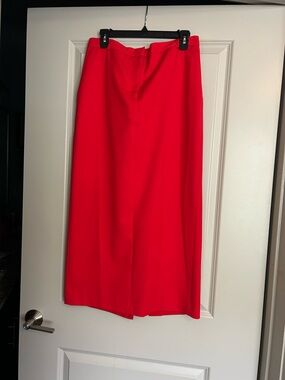Alex Marie Bright Red Maxi Skirt